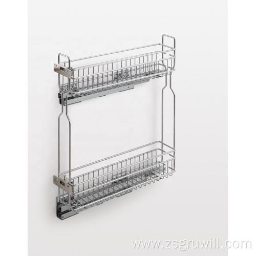 kitchen new type slide mount organizingfood storage baskets